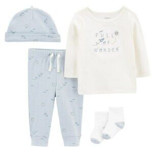 NWT. CARTER'S Baby Boys 4-Piece Set